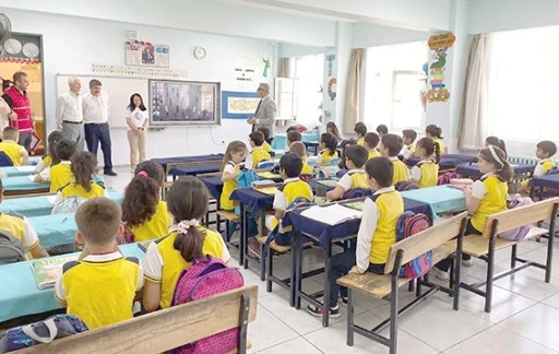 KAN BAĞIŞINA KATILAN BORSA İSTANBUL BELDE İLKOKULU'NA ZİYARET