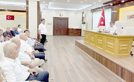 MERKEZ KÖYLERİN İHTİYAÇLARI İÇİN ORTAK TOPLANTI