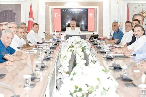 SPOR G&Uuml;VENLİK KURULU TOPLANTISI YAPILDI