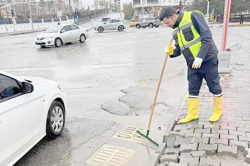 YAĞMUR SUYU HATLARINA KAPSAMLI KONTROL &Ccedil;ALIŞMASI
