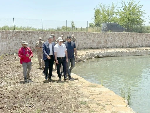 ERZEN BALIKLIG&Ouml;L &Ccedil;ALIŞMALARI YERİNDE İNCELENDİ