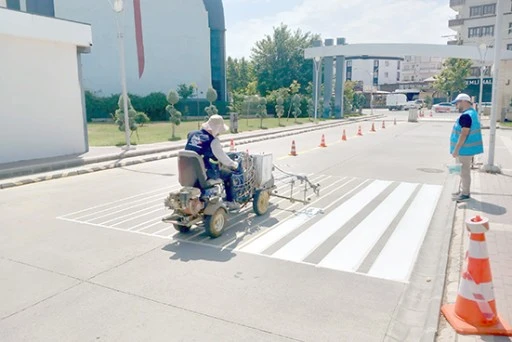TRAFİK G&Uuml;VENLİĞİ İ&Ccedil;İN ULAŞIM &Ccedil;ALIŞMALARI S&Uuml;R&Uuml;YOR