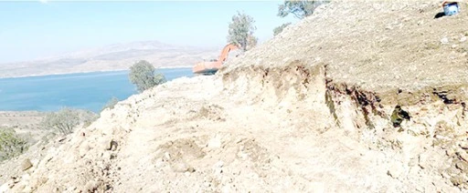 KAYIKLI KÖYÜ’NE 3 KİLOMETRELİK ARAZİ YOLU AÇILDI