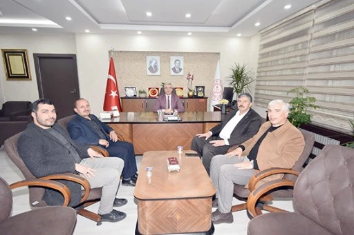 BAŞKAN &Ccedil;İFT&Ccedil;İ&rsquo;DEN HAYIRLI OLSUN ZİYARETİ