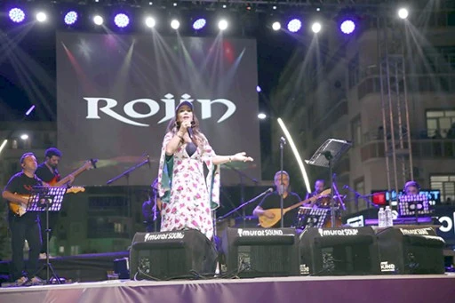 FESTİVAL COŞKUSU ROJİN KONSERİYLE BAŞLADI