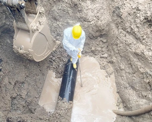 ALTYAPI SORUNU ANINDA GİDERİLDİ