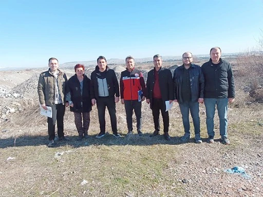 TARIMA DAYALI SERA İHTİSAS ORGANİZE TARIM B&Ouml;LGESİ ET&Uuml;T &Ccedil;ALIŞMALARI YAPILDI