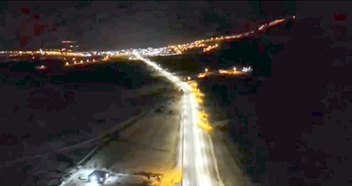 MESİRE ALANI YOLU MODERN AYDINLATMALARLA DONATILDI