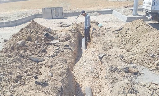 NECAT NASIROĞLU BULVARI'NDA YAĞMUR SUYU HAT &Ccedil;ALIŞMASI