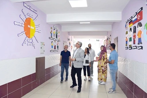 NECAT NASIROĞLU ORTAOKULUNA ZİYARET