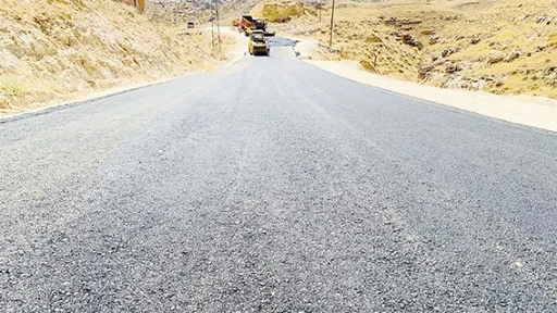 ŞAAB VADİSİ YOLUNDA ASFALT &Ccedil;ALIŞMALARI TAMAMLANDI