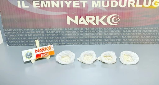 NARKOTİK OPERASYONUNDA 1 TUTUKLAMA