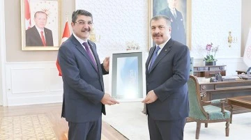 NASIROĞLU&rsquo;NDAN BAKAN KOCA&rsquo;YA ZİYARET