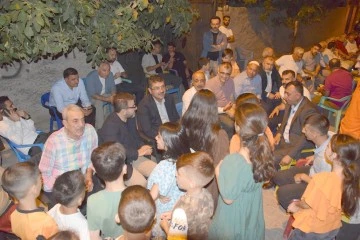 NASIROĞLU, VATANDAŞLARLA BULUŞTU