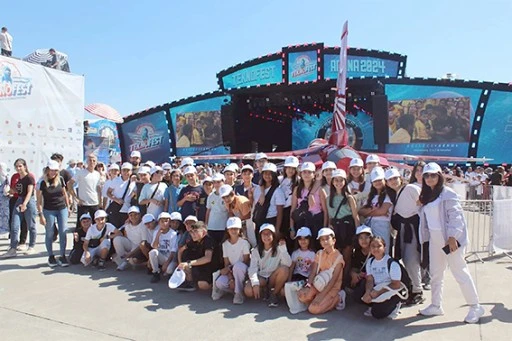 &Ouml;ĞRENCİLER TEKNOFEST 2024'TE TEKNOLOJİYLE BULUŞTU