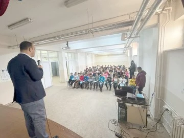 &Ouml;ĞRENCİLERE SU BİLİNCİ ANLATILDI