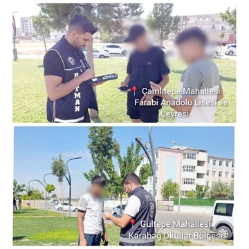 OKUL POLİSLERİ G&Uuml;VENLİK DENETİMLERİNİ S&Uuml;RD&Uuml;R&Uuml;YOR