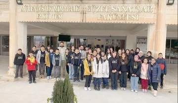 ORTAOKUL &Ouml;ĞRENCİLERİNDEN &Uuml;NİVERSİTEYE ZİYARET