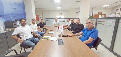 &Ouml;ZEL İDARE HEYETİNDEN PROJE OFİSİNE ZİYARET