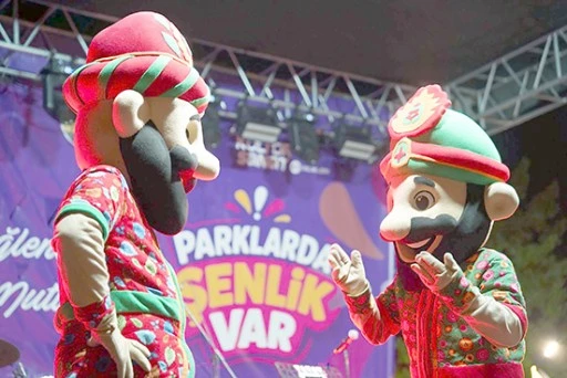 PARKLARDA ŞENLİK VAR TOKİ MİLLET BAH&Ccedil;ESİ'NDE COŞKUYLA GER&Ccedil;EKLEŞTİ