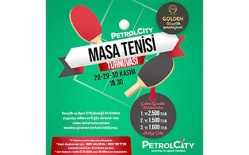 PETROL CİTY&rsquo;DE &Ouml;D&Uuml;LL&Uuml; TENİS Ş&Ouml;LENİ!