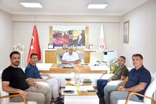 PROJE OFİSİ&rsquo;NDEN İL M&Uuml;D&Uuml;R&Uuml; &Ouml;ZPERK&rsquo;E ZİYARET