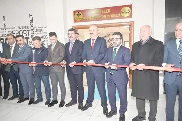 PROJELER KOORDİNASYON MERKEZİ HİZMETE AÇILDI