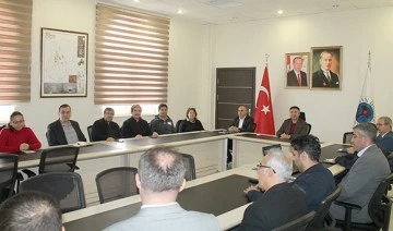 REKT&Ouml;R DEMİR, BİRİMLERLE G&Ouml;R&Uuml;ŞMELERİNE DEVAM EDİYOR&nbsp;