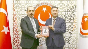 REKT&Ouml;R DEMİR&rsquo;DEN BAŞKAN &Ouml;ZGEN&rsquo;E ZİYARET