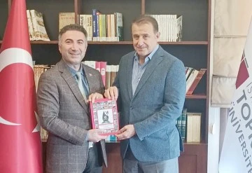 REKT&Ouml;R DEMİR&rsquo;DEN TOPKAPI &Uuml;NİVERSİTESİ REKT&Ouml;R&Uuml;NE ZİYARET