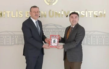 REKT&Ouml;R DEMİR, REKT&Ouml;R ELMASTAŞ&rsquo;I ZİYARET ETTİ