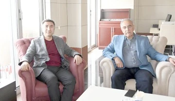 REKT&Ouml;R DEMİR, REKT&Ouml;R TURGUT&rsquo;U ZİYARET ETTİ