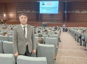 REKT&Ouml;R DEMİR, ULUSLARARASI TOPLANTIYA KATILDI