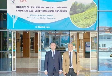 REKT&Ouml;R DEMİR, &Uuml;NİVERSİTELER OLAĞAN TOPLANTISINA KATILDI