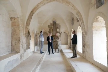 RESTORASYON &Ccedil;ALIŞMALARI YERİNDE İNCELENDİ