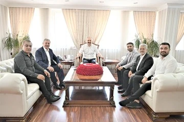 SAADET HEYETİNDEN VALİ CANALP&rsquo;A ZİYARET