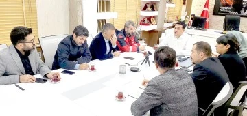 SAĞLIK İL M&Uuml;D&Uuml;RL&Uuml;Ğ&Uuml;NDE ACİL TOPLANTI