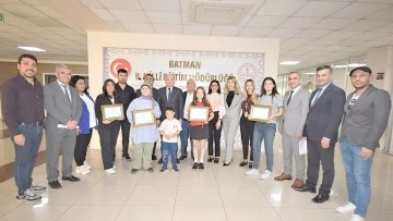 SAĞLIKLI NESİL SAĞLIKLI GELECEK YARIŞMASI &Ouml;D&Uuml;LLERİ VERİLDİ