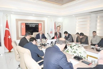 SEL FELAKETİ NEDENİYLE Y&Uuml;R&Uuml;T&Uuml;LEN &Ccedil;ALIŞMALAR MASAYA YATIRILDI