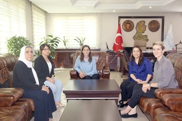 SİİRT BELEDİYESİNDEN EŞ BAŞKAN S&Ouml;N&Uuml;K&rsquo;E ZİYARET