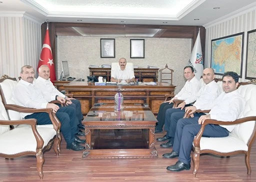 SİVİL TOPLUM İLİŞKİLER HEYETİNDEN VALİ CANALP&rsquo;A ZİYARET