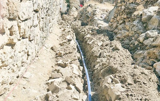 SOĞUCAK K&Ouml;Y&Uuml;N&Uuml;N İ&Ccedil;ME SUYU ŞEBEKESİ YENİLENDİ