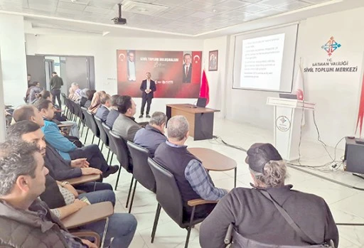 STK TEMSİLCİLERİNE Y&Ouml;NELİK EĞİTİM D&Uuml;ZENLENDİ