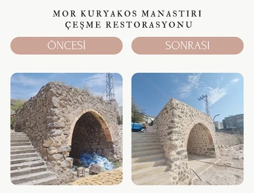 TARİHİ &Ccedil;EŞME RESTORE EDİLDİ