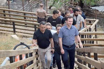 TARİHİ MEKANLAR İNCELENDİ