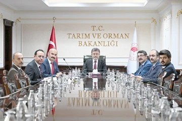 TARIM VE ORMAN BAKANI YUMAKLI&rsquo;YA ZİYARET