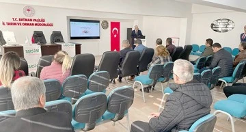 TARSİM BİLGİLENDİRME TOPLANTISI YAPILDI