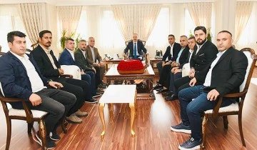 TEKSİAD&rsquo;TAN VALİ CANALP&rsquo;A ZİYARET