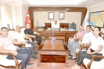 TEKSİAD&rsquo;TAN VALİ CANALP&rsquo;A ZİYARET