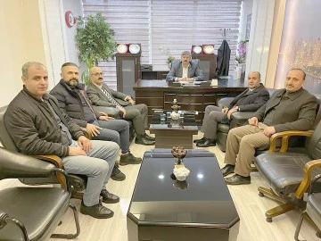 TİCARET İL M&Uuml;D&Uuml;R&Uuml;&rsquo;NDEN BAŞKAN &Ccedil;İFT&Ccedil;İ&rsquo;YE ZİYARET